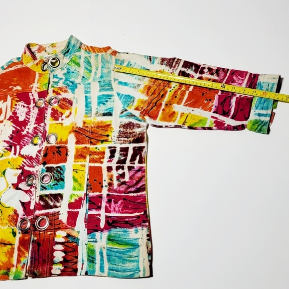 Patchington Boutique Resort Lifestyle Festive 100% Cotton Jacket Women's (XL) - Picture 10 of 10